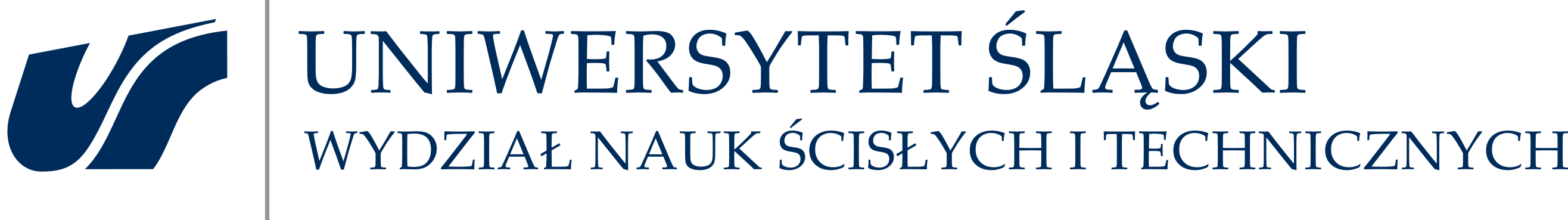 logo of the Faculty of Science and Technology of the University of Silesia in Katowice